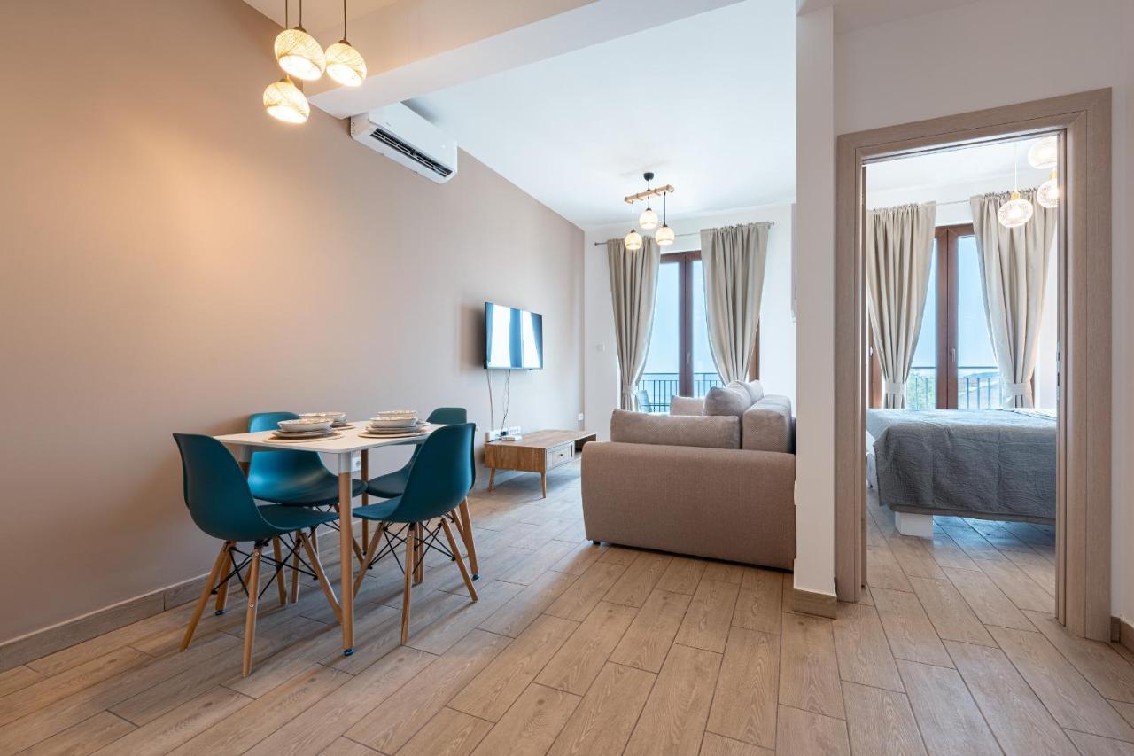Niki Apartments Przno Sveti Stefan Exteriör bild