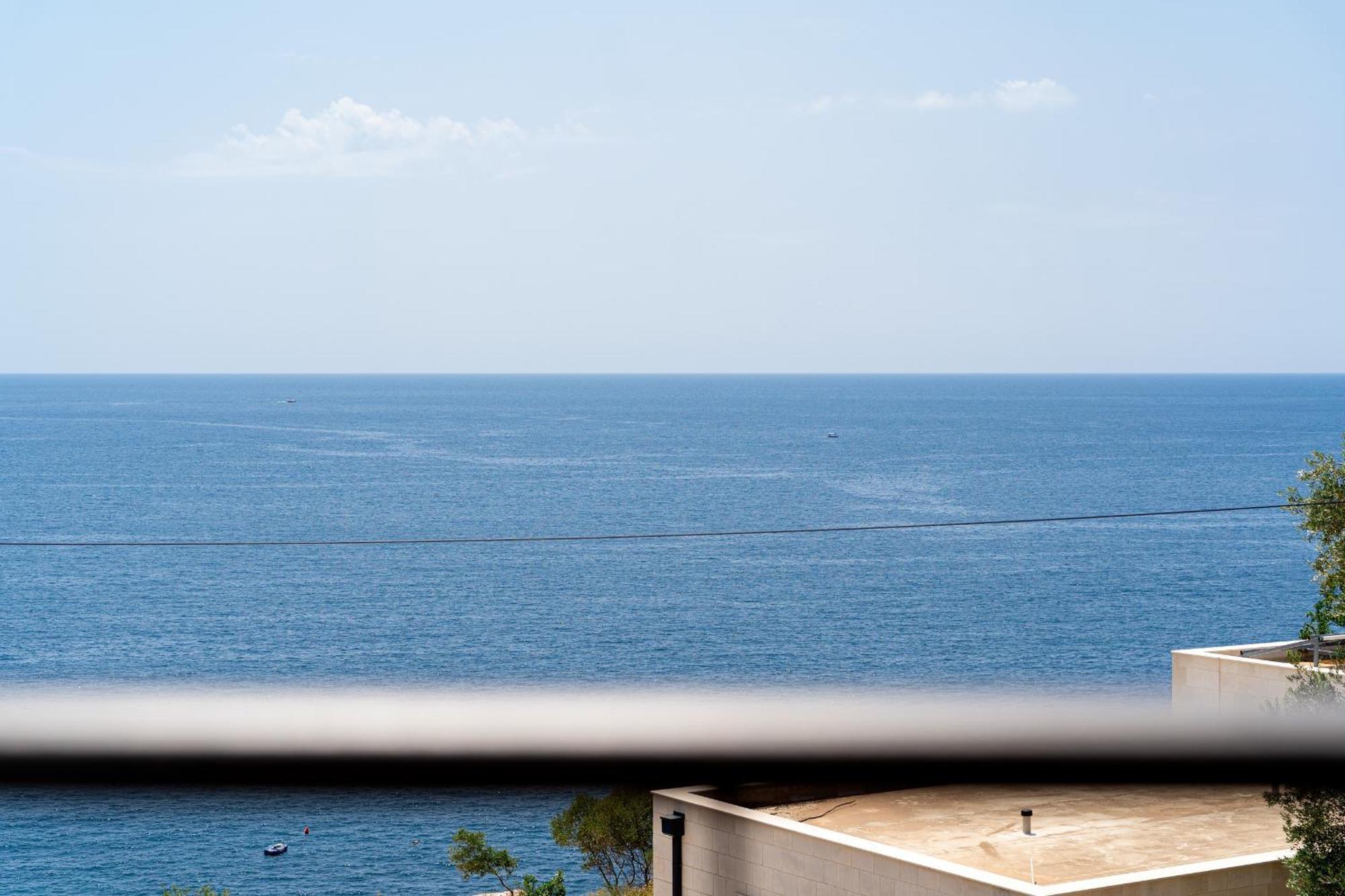 Niki Apartments Przno Sveti Stefan Exteriör bild