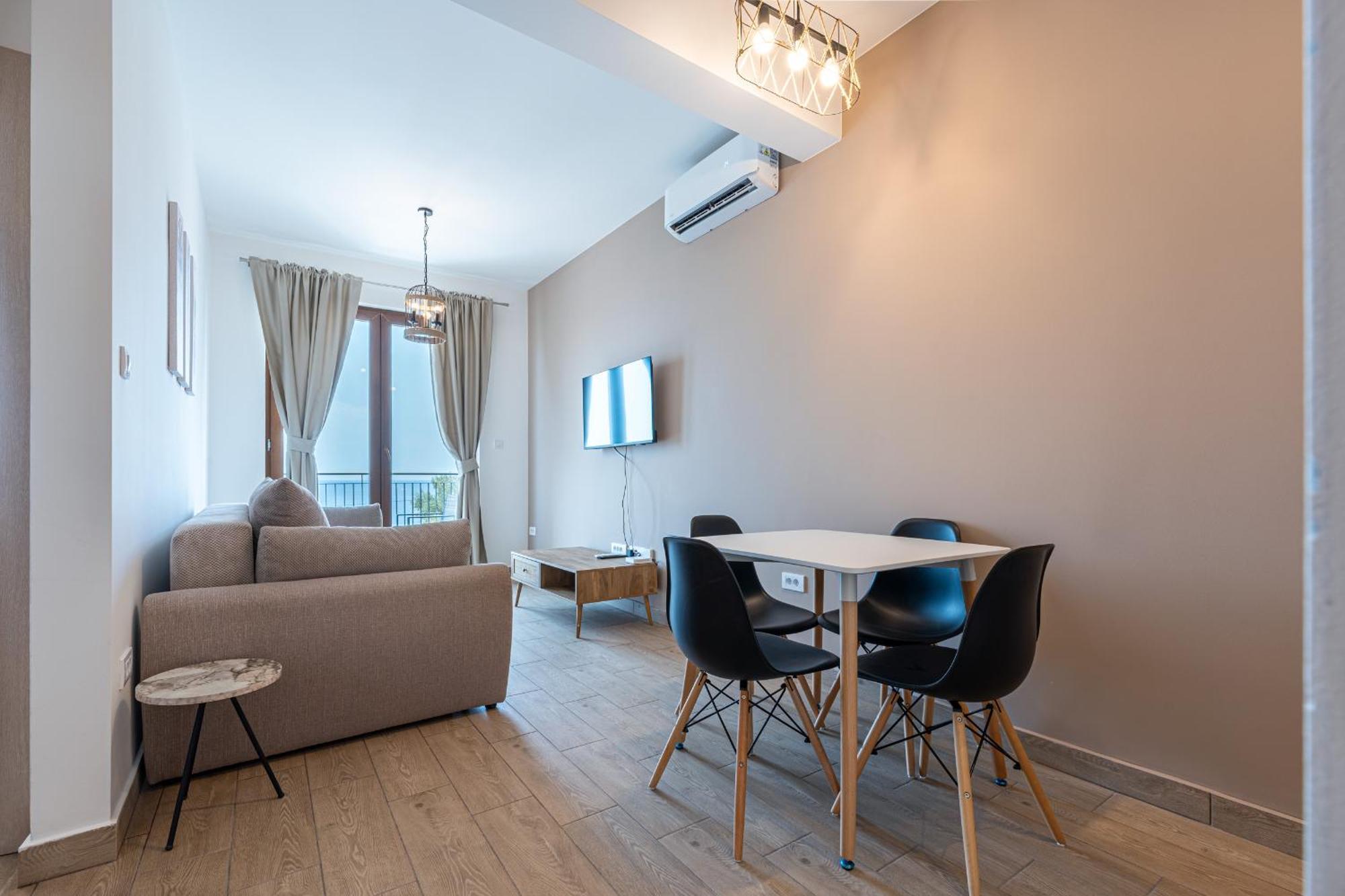 Niki Apartments Przno Sveti Stefan Exteriör bild