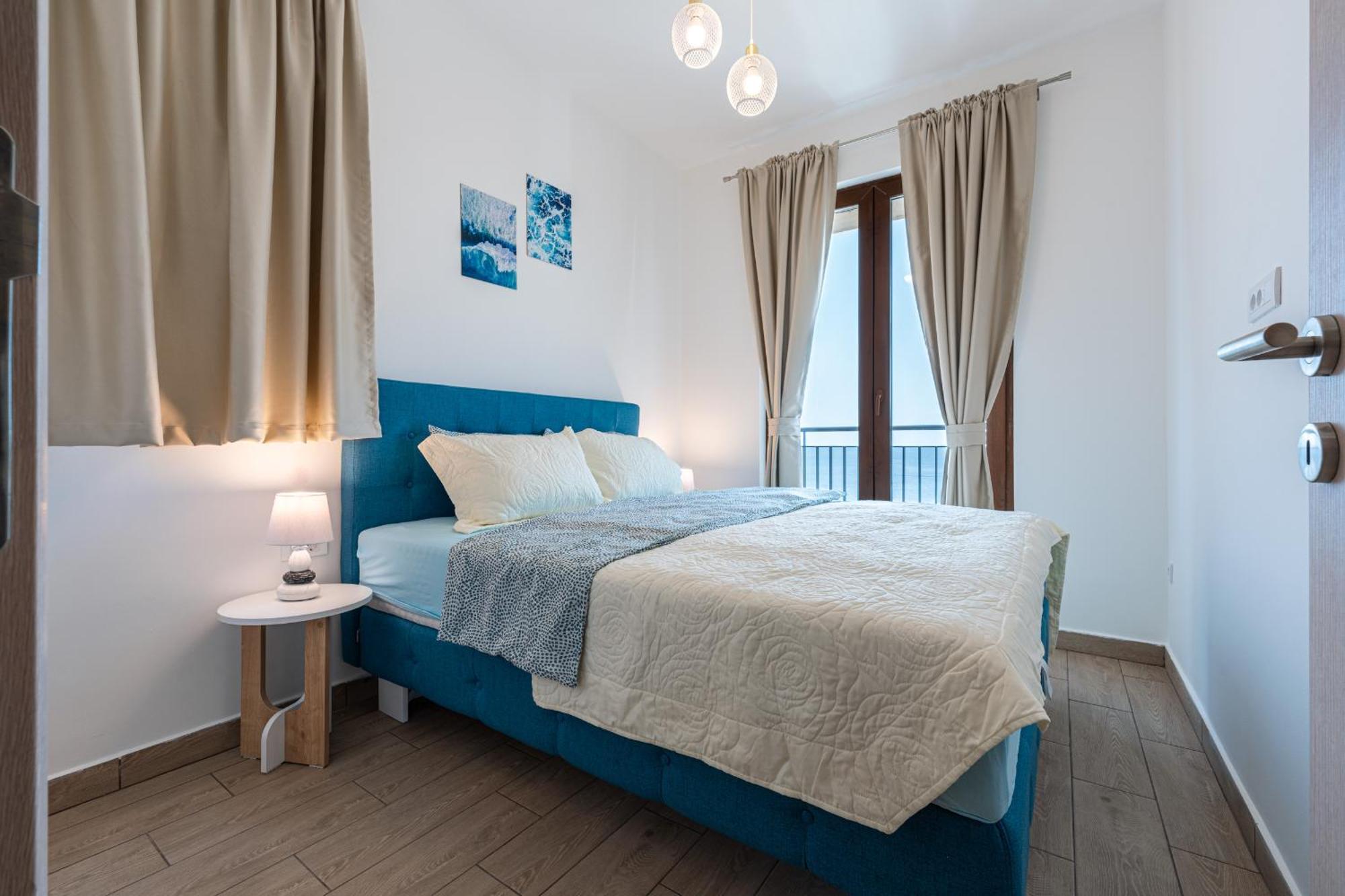 Niki Apartments Przno Sveti Stefan Exteriör bild